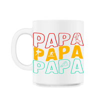 Load image into Gallery viewer, Father Shirt, Papa Tee, Protector Provider Disciplinarian, Sarcastic - 11oz Mug - White