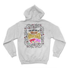 Load image into Gallery viewer, Purim Shirt, You Had Me At Hamantashen Floral Tee, Funny Haman Hebrew - Hoodie - White
