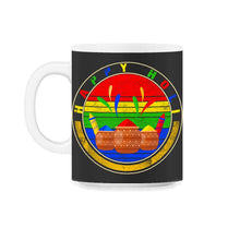 Load image into Gallery viewer, Happy Holi Festival Shirt, Festival Of Colors, Holi Festival Lover - 11oz Mug - Black on White