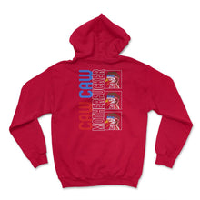 Load image into Gallery viewer, 4th Of July Shirt, Caw Caw Motherfucker Funny Eagle Independence Day - Hoodie - Red