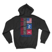Load image into Gallery viewer, Memorial Day Shirt, Remember Those Who Have Gone Before Us, Veterans - Hoodie - Black