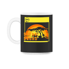 Load image into Gallery viewer, Africa Safari Shirt, Safari Squad Vacation Tee, Safari Family - 11oz Mug - Black on White