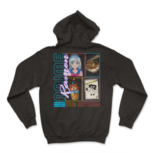 Load image into Gallery viewer, Anime Ramen Boba And Sketching Shirt, Boba Milk Tea Anime Girl - Hoodie - Black