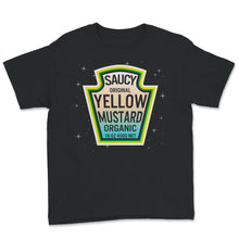 Load image into Gallery viewer, Halloween Matching Costume Shirt, Saucy Original Yellow Mustard,