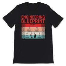 Load image into Gallery viewer, My Engineering Blueprint, Funny Engineer T-Shirt, Duct Tape