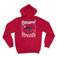 Load image into Gallery viewer, 4th Of July Shirt, I Paused My Game To Bang Fireworks Gamer USA - Hoodie - Red