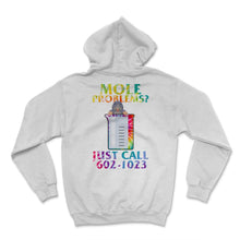 Load image into Gallery viewer, Mole Day Beaker Cute Mole Rat Problems Just Call Avogadro's Number - Hoodie - White