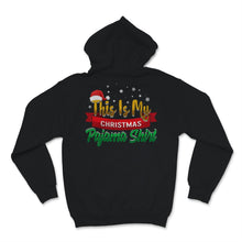 Load image into Gallery viewer, This Is My Christmas Pajama Shirt Ugly Sweater Santa Hat Funny Xmas