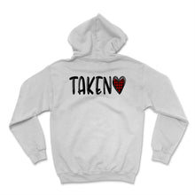 Load image into Gallery viewer, In Love And Taken Shirt Buffalo Plaid Heart Engaged Couple Matching
