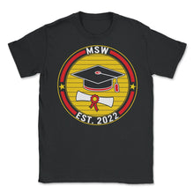 Load image into Gallery viewer, MSW EST. 2022 T-Shirt - Unisex T-Shirt - Black