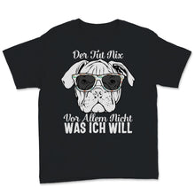 Load image into Gallery viewer, Der Hund Tut Nix Englische Bulldogge Bulldog Hund Züchter Blumen