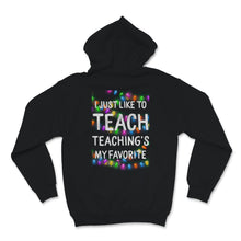 Load image into Gallery viewer, Cute Teacher Christmas Tree Lights I Just Like To Teach Teaching's My