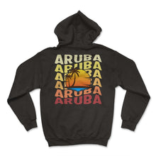 Load image into Gallery viewer, Aruba Paradise Beach Shirt, Aruba Tee, Gift Ideas For Beach Lover, - Hoodie - Black
