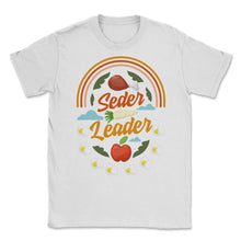Load image into Gallery viewer, Seder Leader Shirt, Jewish Holidays Seder Gift, Fast Food Passover - Unisex T-Shirt - White
