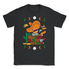 Load image into Gallery viewer, Happy Cinco De Mayo Shirt, Yes It's My Birthday Down To May 5th - Unisex T-Shirt - Black