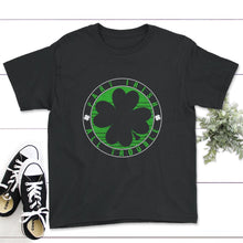 Load image into Gallery viewer, St. Patricks Day Shirt, Part Irish All Trouble Tee, Irish Lucky Gift, - Youth Tee - Black
