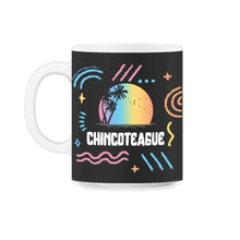 Load image into Gallery viewer, Chincoteague Florida Vacation Family - 11oz Mug - Black on White