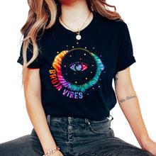 Load image into Gallery viewer, Dia De Los Muertos Shirt, Bruja Vibes Witchy Tee, Bad Witch Halloween - Unisex T-Shirt - Black