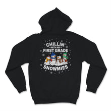 Load image into Gallery viewer, Chillin' With First Grade Snowmies Christmas Proud Teacher Cute