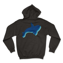 Load image into Gallery viewer, Orca Shirt, Blue Water Orca Killer Whale Native Pacific Northwest Tee - Hoodie - Black