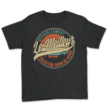 Load image into Gallery viewer, Officiellement Le Meilleur Éducateur Canin Du Monde Humour T Shirt - Youth Tee - Black