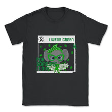 Load image into Gallery viewer, I Wear Green For Someone I Love, Mental Health Awareness, Depression - Unisex T-Shirt - Black
