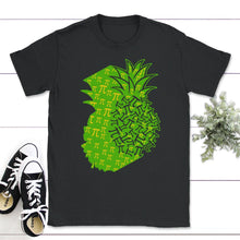 Load image into Gallery viewer, Cute Pi Day Shirt Pineapple Fruit Lover Math Teacher Student - Unisex T-Shirt - Black