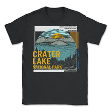 Load image into Gallery viewer, Crater Lake National Park Shirt, Oregon Mount Mazama US Lake Tee, - Unisex T-Shirt - Black