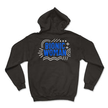 Load image into Gallery viewer, Hip Surgery Shirt, Bionic Woman Tee, Bionic Broken Hip Replacement - Hoodie - Black