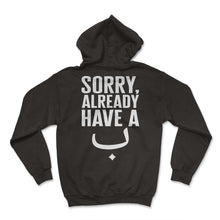 Load image into Gallery viewer, Sorry Already Have A Bae Shirt, Muslim Arabic Eid Gift Tee, Islamic - Hoodie - Black