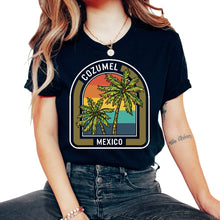 Load image into Gallery viewer, Mexico Shirt, Cozumel Mexico Vacation Tee, Christmas Party Gift, - Unisex T-Shirt - Black