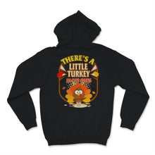 Load image into Gallery viewer, Thanksgiving Pregnancy Announcement Shirt Funny There's A Little