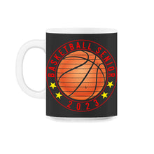 Load image into Gallery viewer, Basketball Senior 2023 T Shirt - 11oz Mug - Black on White