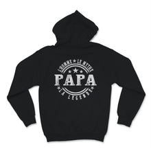 Load image into Gallery viewer, Tee shirt Papa Fêtes des pères l'homme Le Mythe la légende cadeau