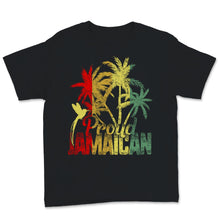 Load image into Gallery viewer, Proud Jamaican Flag Jamaica Vintage Beach Palms Doctor Bird
