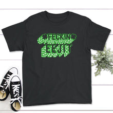 Load image into Gallery viewer, St. Patricks Day Shirt, Feckin Eejit Irish Adult Funny Drinking Gift, - Youth Tee - Black