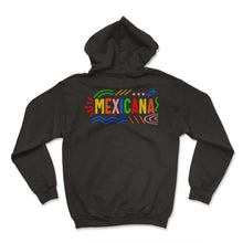 Load image into Gallery viewer, Mexicana Shirt, Latina Women Gift For Mother's Day Mexico Tee, - Hoodie - Black