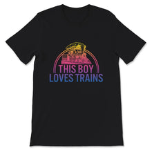 Load image into Gallery viewer, This Boy Loves Train, Train Engineer, Railroad Lovers, Locomotive