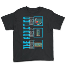 Load image into Gallery viewer, Aquarium Shirt, The Addiction Week 1 Aquarium Funny Tee, Fishkeeping - Youth Tee - Black