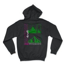 Load image into Gallery viewer, Jackson Hole National Park Shirt, Wyoming Retro Park Vintage Hiking - Hoodie - Black