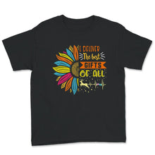Load image into Gallery viewer, Labor Nurse Shirt, I Deliver The Best Gift Of All, Christmas Midwife