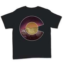 Load image into Gallery viewer, Colorado State Flag Bear Colorado Day Mountains Denver Space Men