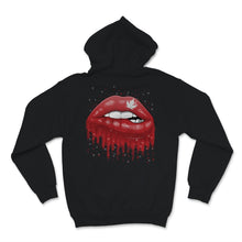 Load image into Gallery viewer, Canada Day Kiss Me I'm Canadian Lips Tongue Red Canadian Flag July