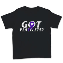 Load image into Gallery viewer, Got Platelets Purple Ribbon People with ITP Awareness Warrior Support