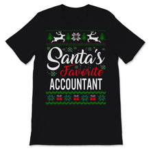 Load image into Gallery viewer, Santas Favorite Accountant Christmas Ugly Sweater