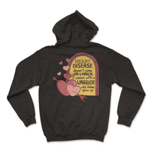 Load image into Gallery viewer, Heart Disease Doesn't Come With A Manual Shirt, CHD Awareness Heart - Hoodie - Black