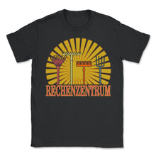 Load image into Gallery viewer, Rechenzentrum Shirt, Handrechen Gartengeräte Lustiges - Unisex T-Shirt - Black