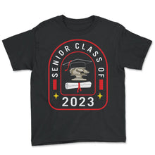 Load image into Gallery viewer, Class Of 2023 Senior Chess Graduation Gift T Shirt - Youth Tee - Black