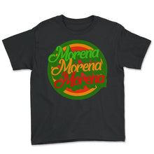 Load image into Gallery viewer, Mexicana Shirt, Morena Women Gift For Mother's Day Mexico Tee, - Youth Tee - Black