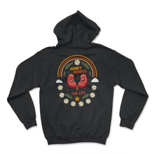 Load image into Gallery viewer, Organ Donation Awareness, Kidney Buddies For Life, Funny Kidney - Hoodie - Black